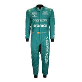 Fernando Alonso 2023 Miami GP Aston Martin F1 Racing Suit – Front View